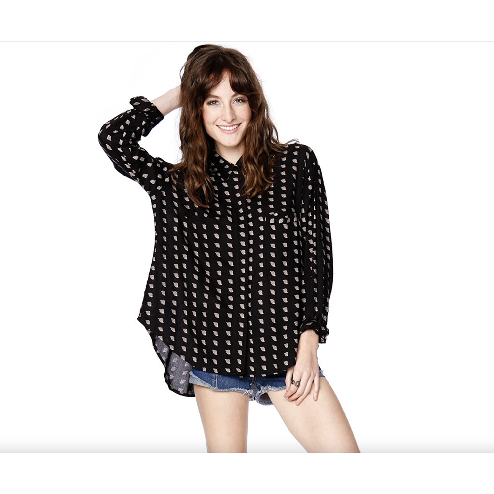Women's Rvca Button Up Shirt